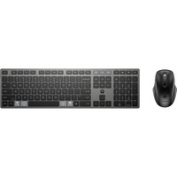 HP Clavier et souris sans fil 720, set de bureau Noir, Layout BE, 1600 dpi - 4000 dpi