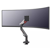 Neomounts ACE gaming DS70-256RD1 Bras de moniteur gaming, Support de moniteur Rouge/Noir, Ressort à gaz, Topfix, butée à 180°