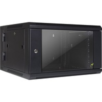 Inter-Tech Boîtier mural SMB-6606, Armoire informatique Noir