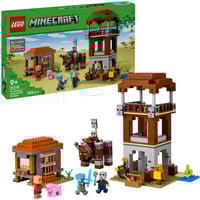 LEGO 21278 Minecraft, Poste des pillards et Le Ravageur, Jouets de construction