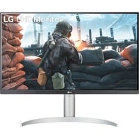 LG  27UP650P-W 27" 4K UHD Moniteur gaming  Argent, 2x HDMI, 1x DisplayPort