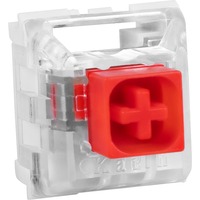 Sharkoon Switches Kailh Box Red, Switch pour clavier Rouge/transparent