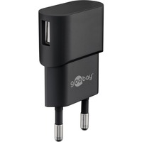 goobay Chargeur domestique USB à 1 port 5W/1.0A Noir
