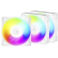 ARCTIC P14 Pro Reverse A-RGB ventilateurs de boîtier Blanc, 3 pièces, 140 x 140 x 30 mm, PWM, 3 pièces
