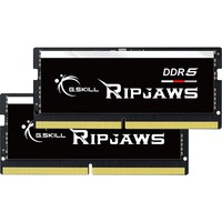 G.Skill Ripjaws 32 Go DDR5-5200 (2x 16 Go) mémoire PC portable Noir, F5-5200S3838A16GX2-RS, SO-DIMM, XMP 3.0