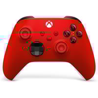 Microsoft MS Xbox Wireless Controller Carbon Black, Manette de jeu Rouge