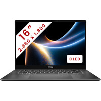MSI Prestige 16 AI+ (C3MG-051BE) 16" PC portable Copilot+  Gris | Core Ultra 9 386H | Intel Graphics | 32 Go | SSD 1 To