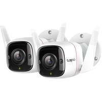 TP-Link Tapo C310P2 Wi-Fi, Caméra de surveillance Blanc, 2 pièces