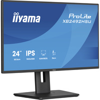 iiyama ProLite XB2492HSU-B1 24" Moniteur Noir (Mat), 1x DisplayPort, 1x HDMI, 2x USB-A, 120 Hz