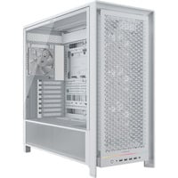 Corsair FRAME 5000D RS boîtier midi tower Blanc | 4x USB-A | 1x USB-C | RGB | Verre Trempé