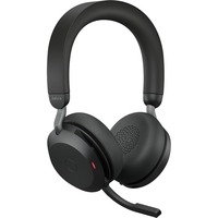 Jabra Evolve2 75 casque over-ear Noir, Link380c, Station de recharge