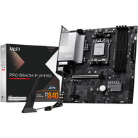 MSI PRO B840M-P WIFI6E carte mère socket AM5 Noir/Argent