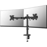Neomounts DS60-600BL2 Bras de moniteur 10-32" - Quick-fix - butée à 180°, Support de moniteur Noir