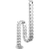 Digitus Guide-câble flexible à longueur réglable Argent