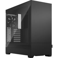 Fractal Design Pop Silent boîtier midi tower Noir | 2x USB-A | Verre Trempé