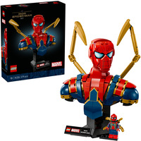LEGO Marvel - Buste Iron Spider-Man, Jouets de construction 76326