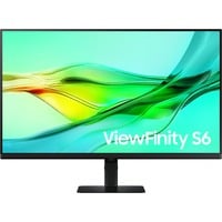 Samsung ViewFinity S6 S60UD LS32D600UAUXEN 32" Moniteur Noir, 1x DisplayPort, 1x HDMI, 1x USB-C, 3x USB-A, 1x RJ-45