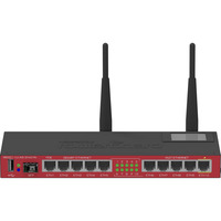 MikroTik RB2011UiAS-2HnD-IN, Routeur Noir/Rouge