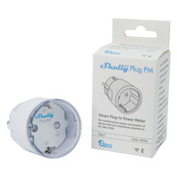 Shelly Plug PM Gen3, Multiprise Blanc, Wi-Fi, Bluetooth, mesure d'énergie