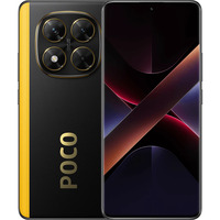 Xiaomi Poco X7, Smartphone Noir/Jaune, 256 Go, Dual-SIM, Android