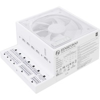 Lian Li EDGE1300, 1300 Watt alimentation  Blanc, 1x 12VHPWR, 3x PCIe, gestion des câbles, 4x USB