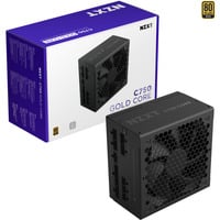 NZXT C750 Gold Core alimentation modulaire 750 watt Noir, 1x 12V-2x6, 2x PCIe