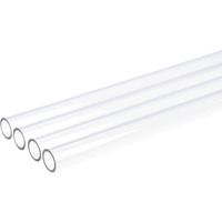 Alphacool HardTube 16/13 mm acrylique transparent 80 cm Transparent, 4 pièces
