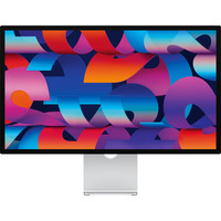 Apple Studio Display - Verre standard 27" 5K Ultra HD Moniteur Argent, 2x USB-C, 2x Thunderbolt, Adaptateur de fixation VESA