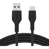 Belkin BOOSTCHARGE Flex USB-C avec Lightning, Câble Noir, 3 mètres