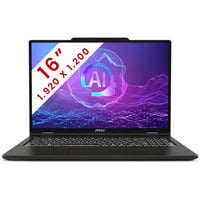 MSI Venture 16 AI (A2HMG-071BE) 16" PC portable  Gris | Core Ultra 7 255H | Iris Xe | 16 Go | 512 Go SSD