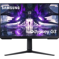 SAMSUNG Odyssey G30A LS24AG300N 24" Moniteur gaming  Noir, HDMI, DisplayPort, 144 Hz