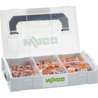 Wago Kit de bornes de connexion - L-BOXX Mini - Series 221 - 4 mm² + 6 mm², Pince de fixation 255 pièces