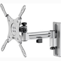 goobay Support mural TV Caravan FULLMOTION (M), 13 à 43 pouces Argent