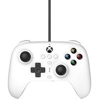 8BitDo Ultimate Wired pour Xbox, Manette de jeu Blanc, PC, Xbox One, Xbox Series X|S