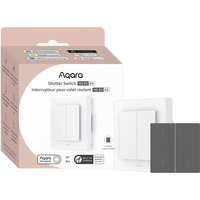 Aqara Aqara Shutter Switch H2 Kit, Interrupteur 