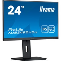 iiyama ProLite XUB2492HSU-B6 23.8" Moniteur  Noir, HDMI, DisplayPort, USB, Audio