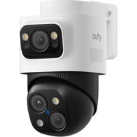 Eufy PoE Bullet-PTZ Cam S4, Caméra de surveillance Blanc, Triple objectif 4K, 360° PTZ, zoom 8x, IP67