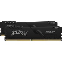 Kingston FURY Beast 16 Go DDR4-3600 (2x 8 Go) mémoire vive Noir, KF436C17BBK2/16, XMP 2.0