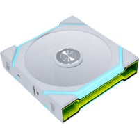Lian Li UNI FAN SL FLEX 120 Reverse ventilateur de boîtier RGB  Blanc, 120 x 124.5 x 28 mm, PWM