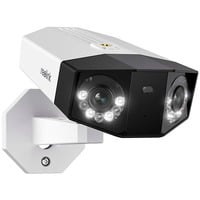 Reolink Série Duo P730, Caméra de surveillance Blanc/Noir, Caméra de sécurité IP, Extérieure, Avec fil, Google Assistant, 560 lm, 6500 K