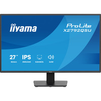 iiyama ProLite X2792QSU-B1 27" Moniteur Noir, 1x DisplayPort, 1x HDMI, 2x USB-A, 120 Hz