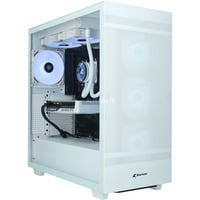 ALTERNATE Gamer Starter White i5-5060Ti, PC gaming Blanc, Core i5-14600K | RTX 5060 Ti | 32 Go | 1 To SSD