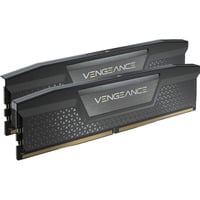 Corsair Kit 32 Go DDR5-6000 (2x 16 Go), Mémoire vive Noir, CMK32GX5M2B6000Z38, Vengeance, EXPO, XMP