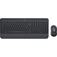Logitech Signature MK650, set de bureau Noir, Layout BE, 4000 dpi
