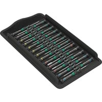 Wera Kraftform Micro Big Pack 1 Jeu de micro-tournevis, 25 pièces Noir/Vert