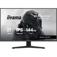 iiyama G-Master Black Hawk G2741HSU-B1 27" Moniteur gaming  Noir, 144 Hz, HDMI, DisplayPort, USB, audio, AMD Free-Sync