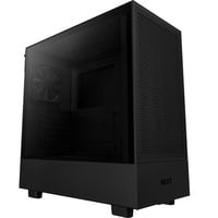 NZXT H5 Flow boîtier midi tower Noir (Mat) | 1x USB-A | 1x USB-C | Verre Trempé