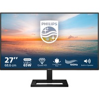 Philips 27E1N1600AE/00 27" Moniteur Noir, 1x HDMI, 1x USB-C, Sound