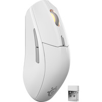 SteelSeries Rival 3 Wireless Gen 2, Souris gaming Blanc, 18 000 ppp, RGB, 2,4 GHz / Bluetooth 5.0