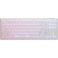 Ducky One 3 RGB TKL clavier gaming mécanique Blanc, Layout BE (AZERTY), Cherry MX RGB Brown, 80% (TKL)
